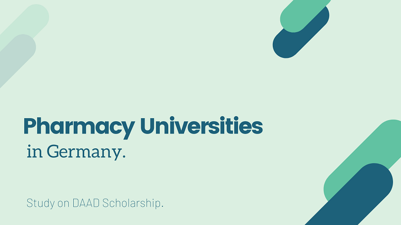 List of Pharmacy Universities in Germany