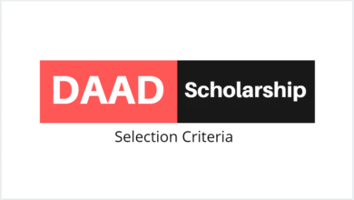 Photo of Acceptance letter for DAAD Scholarships in 2022-2023