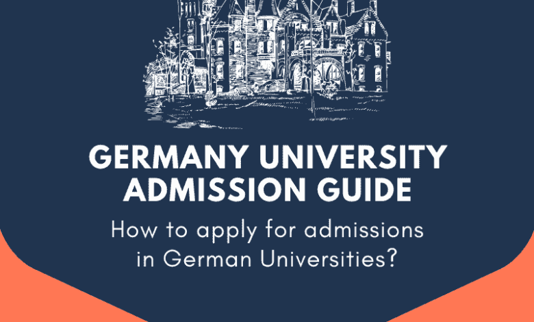 How to apply for admissions into German Universities