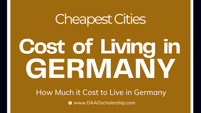 Cheapest Cities of Germany With Living Cost Comparison 2023