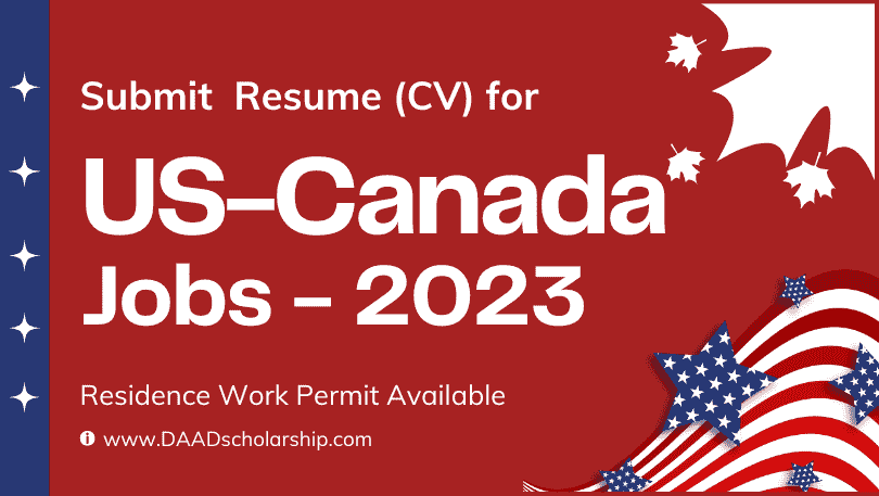 Canadian-American JOBS for International Workers 2023 Apply Soon