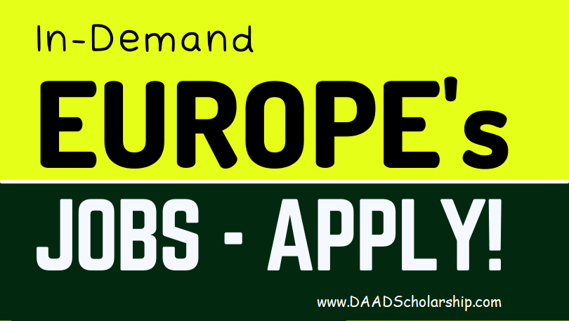 Professional Jobs In Europe For International Applicants In 2023 