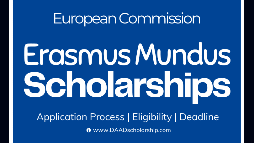 Erasmus Mundus Scholarships 2024 by European Commission