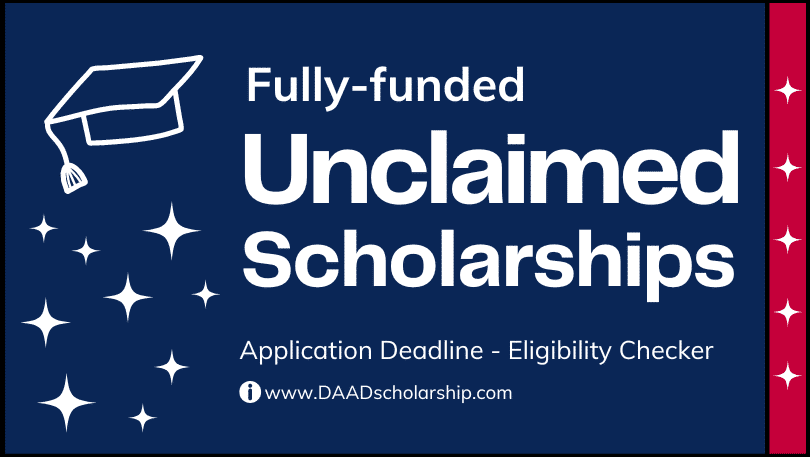 Unclaimed Scholarships 2023 for International Students