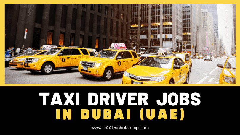 Taxi Driving Jobs Dubai 2023 AED 7350 Dirhams Salary - Multiple Openings