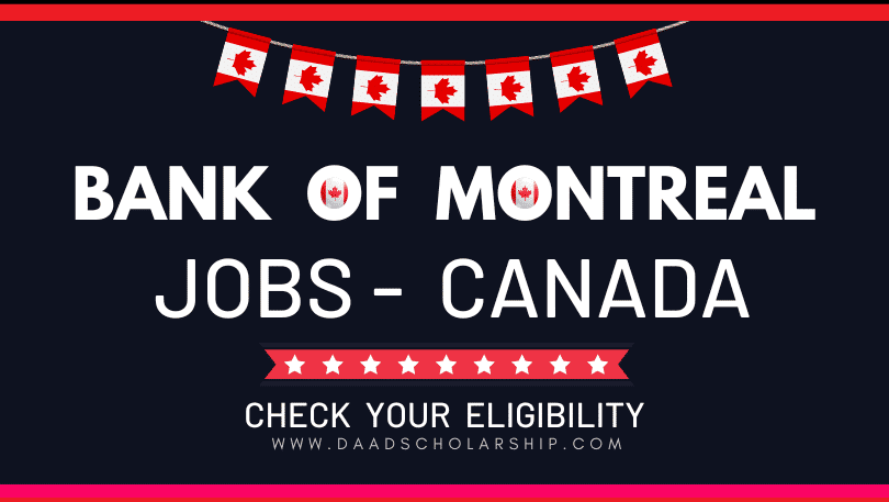 Canadian Bank of Montreal Jobs 2023 for Graduates, Professionals and Students