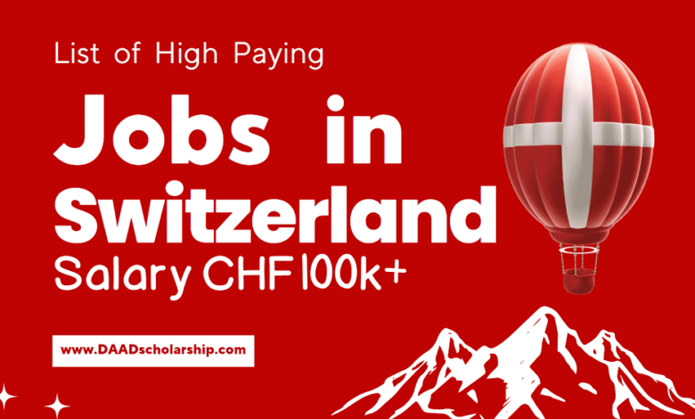 Photo of High Paying Jobs in Switzerland 2024 for International Job Applicants