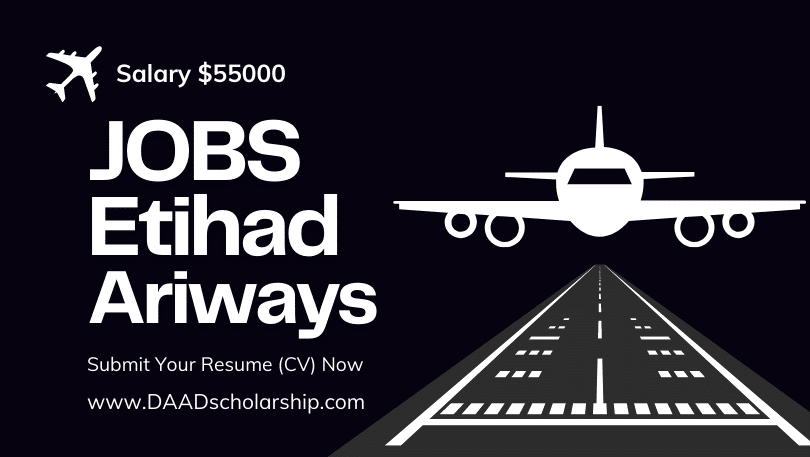 Etihad Airways Jobs for Cabin Crew With US$55000 Salary