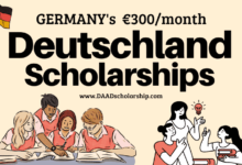 German Deutschland Stipendium Scholarship 2024 With €300month Stipend