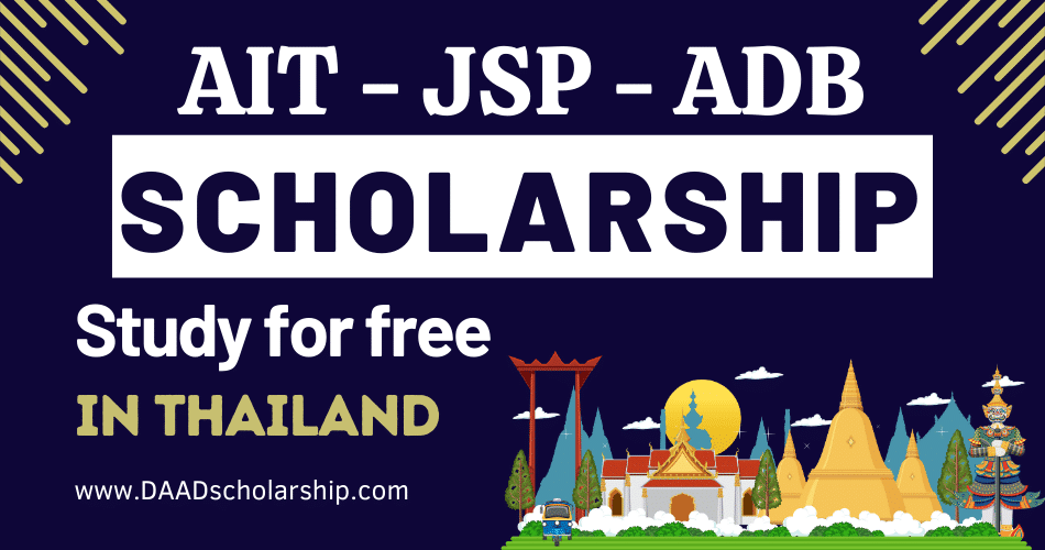 AIT Scholarships 2024 by Asian Development Bank-Japan Scholarship Program