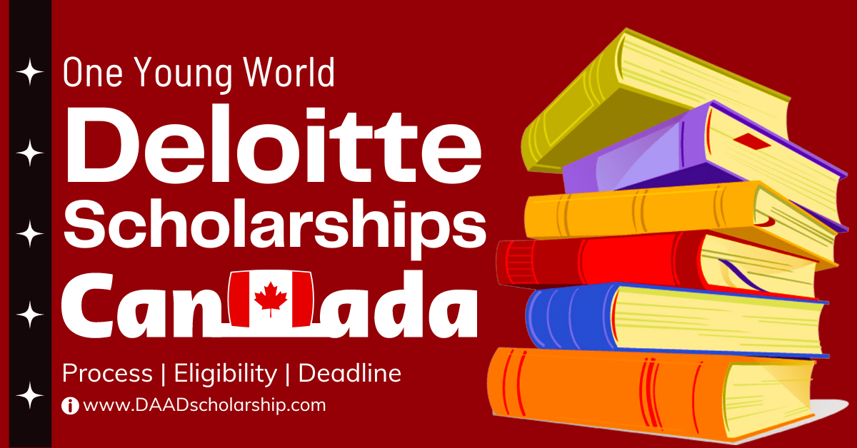 Deloitte Scholarship 2024 for One Young World Summit in Montreal, Canada
