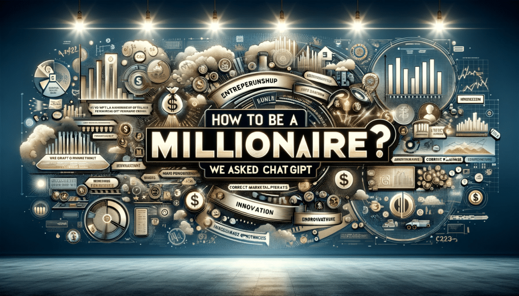 How To Be A Millionaire In 2024 We Asked ChatGPT 1024x585 