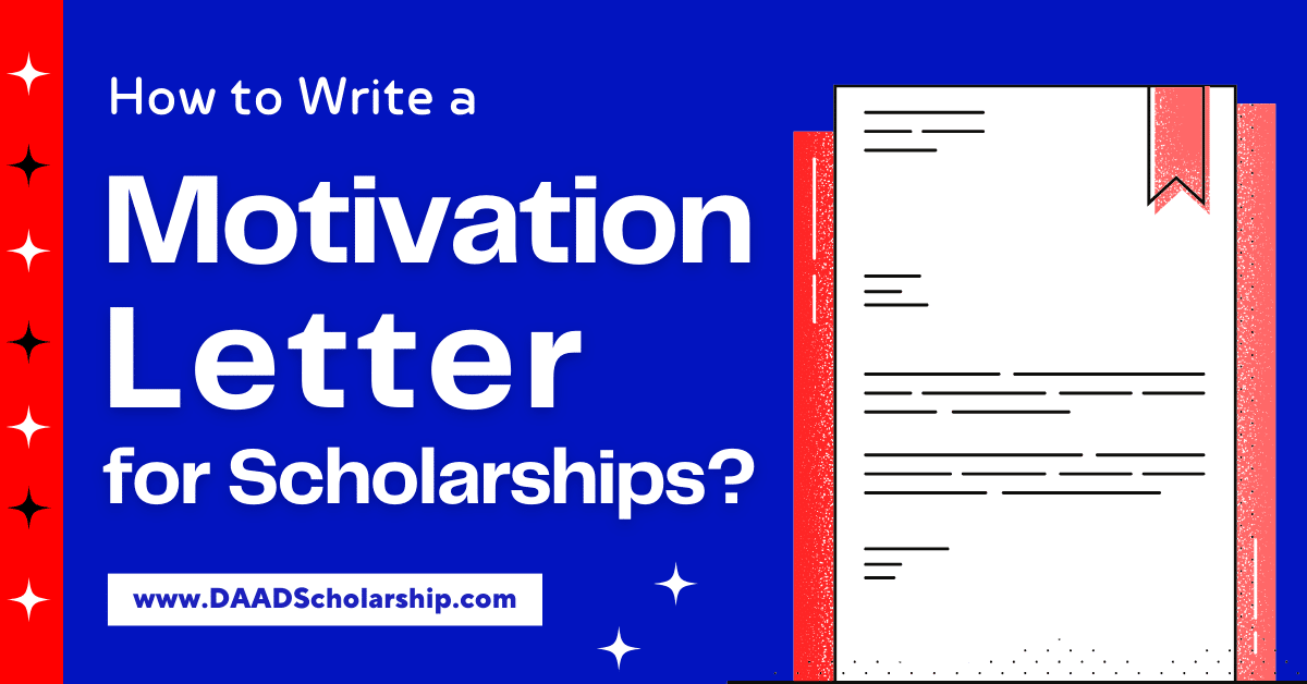 How to Draft a Motivation Letter for Scholarships