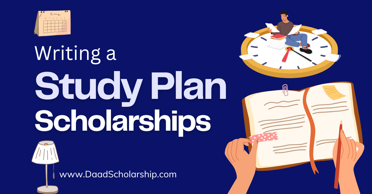 How to Write Study Plan for Scholarship Application
