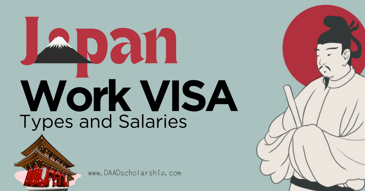 Japan Work VISA Types 2024 With Starting Salaries