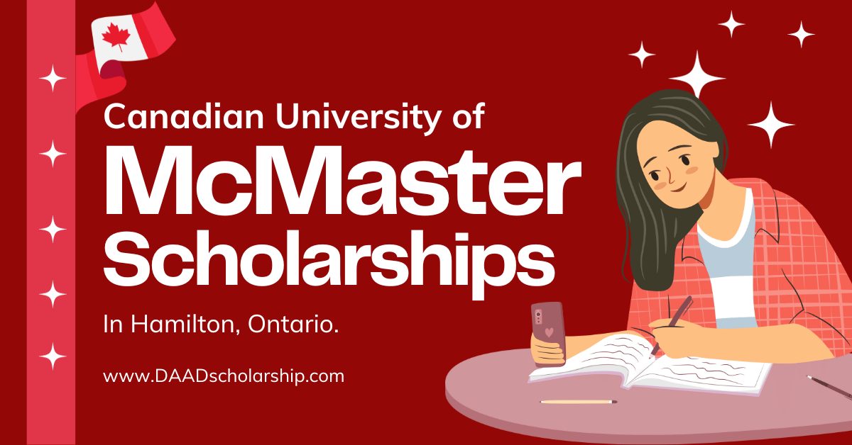 McMaster University Scholarships 2024 in Hamilton Canada