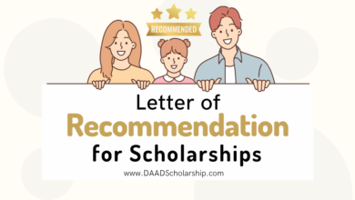 Photo of Recommendation Letter for Scholarships (With Editable Template)