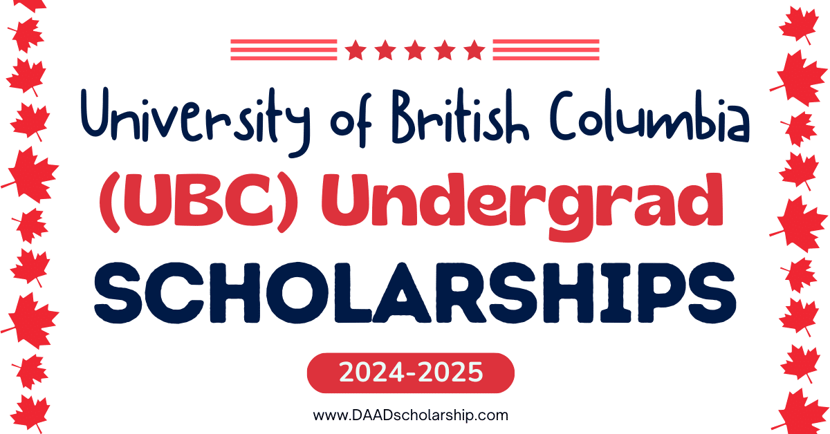 UBC Undergraduate Scholarships 2024 in Canada