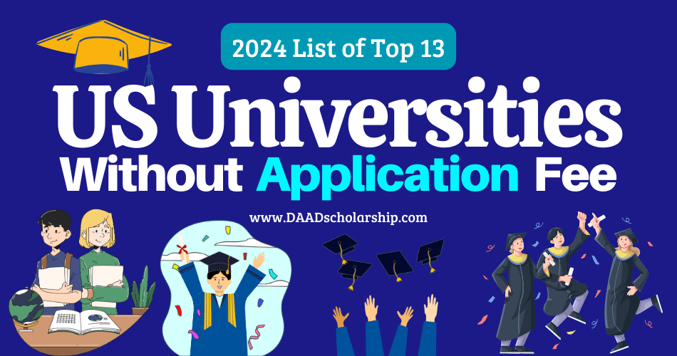 13 US Universities Waiving Application Fees in 2024