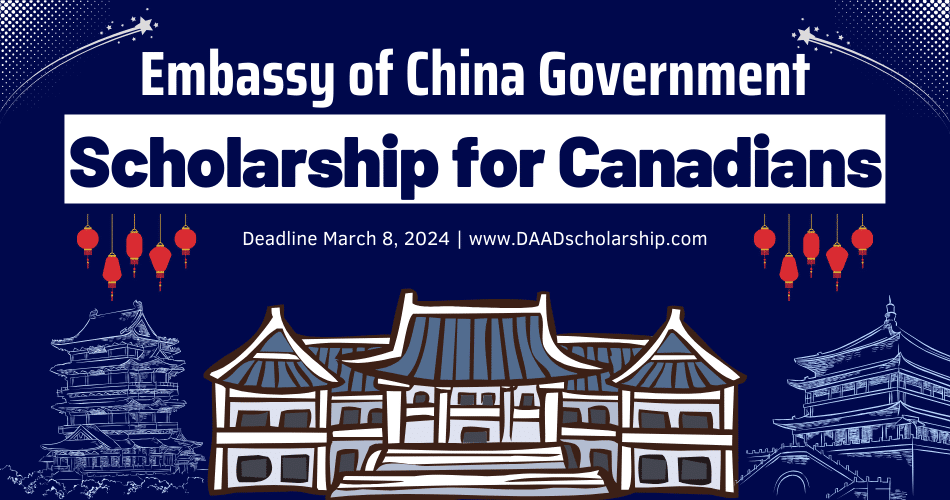 Chinese Government Scholarships 2024 for Canadian Students