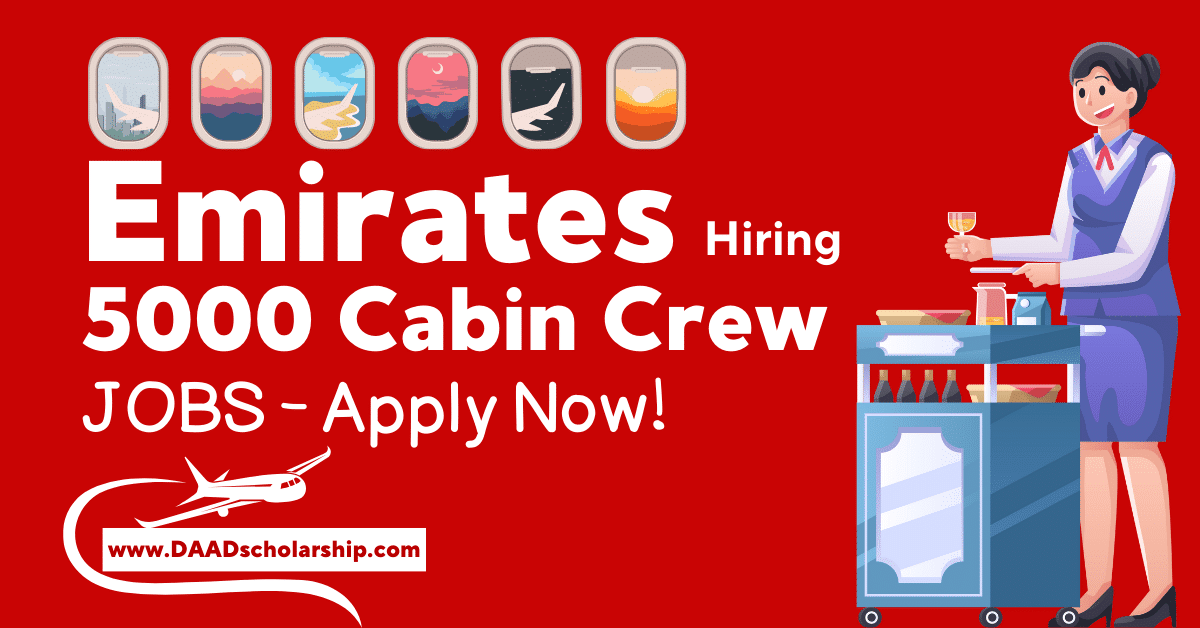 Emirates Hiring 5000 Cabin Crew Staff Globally - Apply ASAP