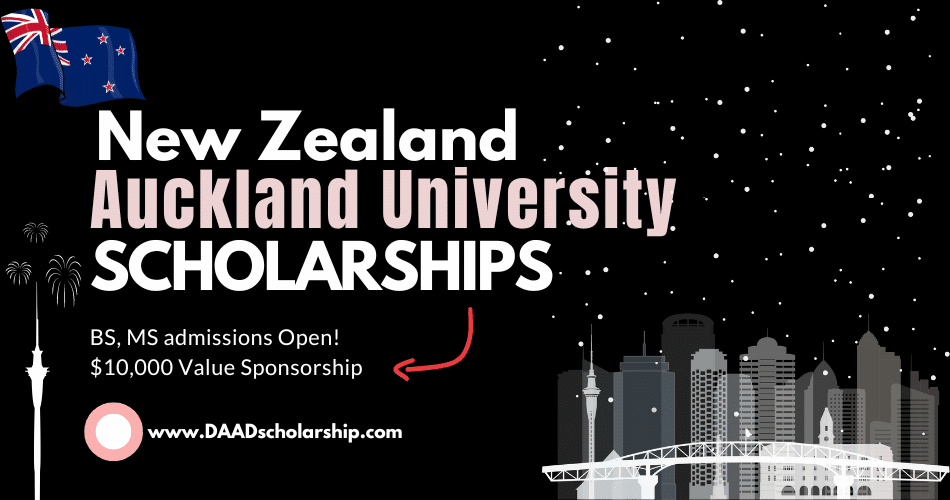 International Student Excellence Scholarship 2024 at University of Auckland ($10,000 Value)