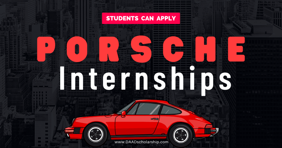 Internship at Porsche 2024 Accelerate Your Career