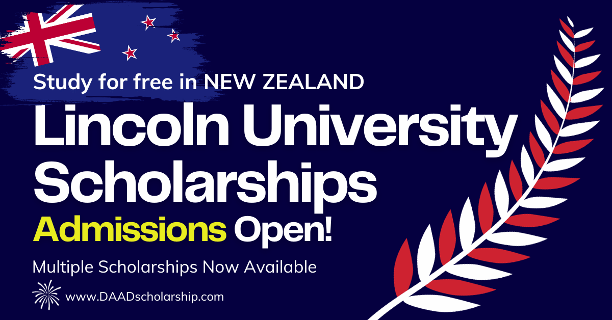 Lincoln University Scholarships 2024 in New Zealand