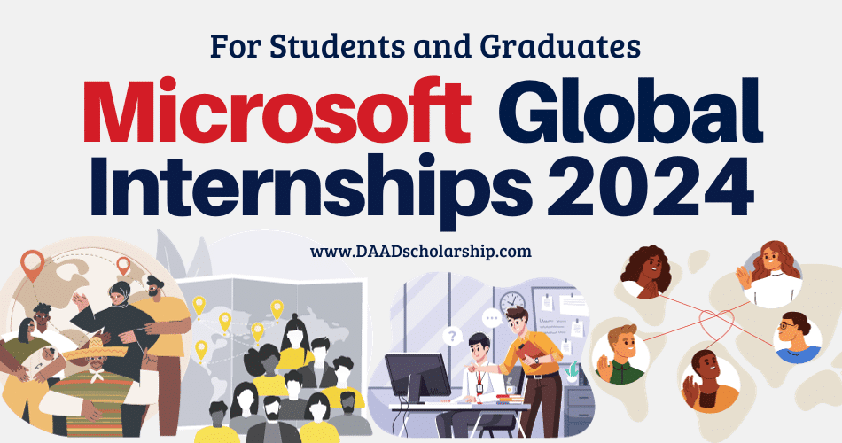 Microsoft Internships 2024 for Students and Graduates (Global)