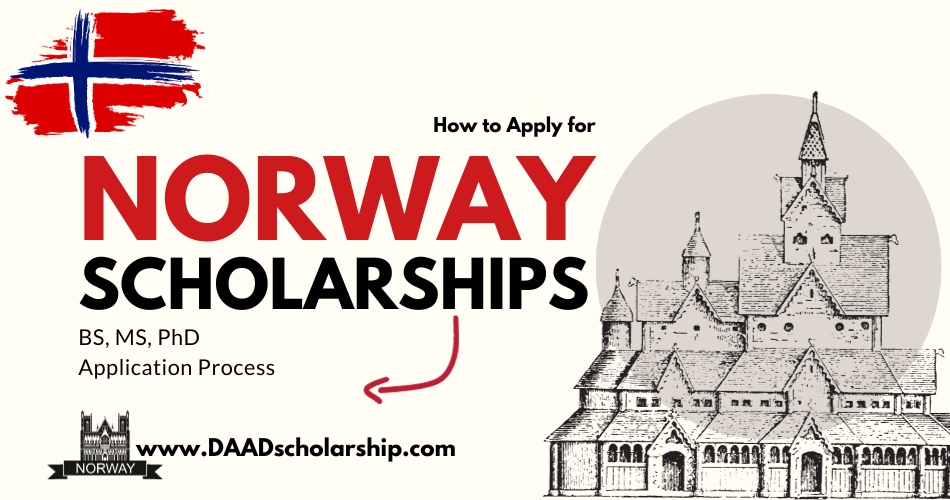 Norway Scholarships 2024 for BS, MS, PhD Without IELTS Requirement