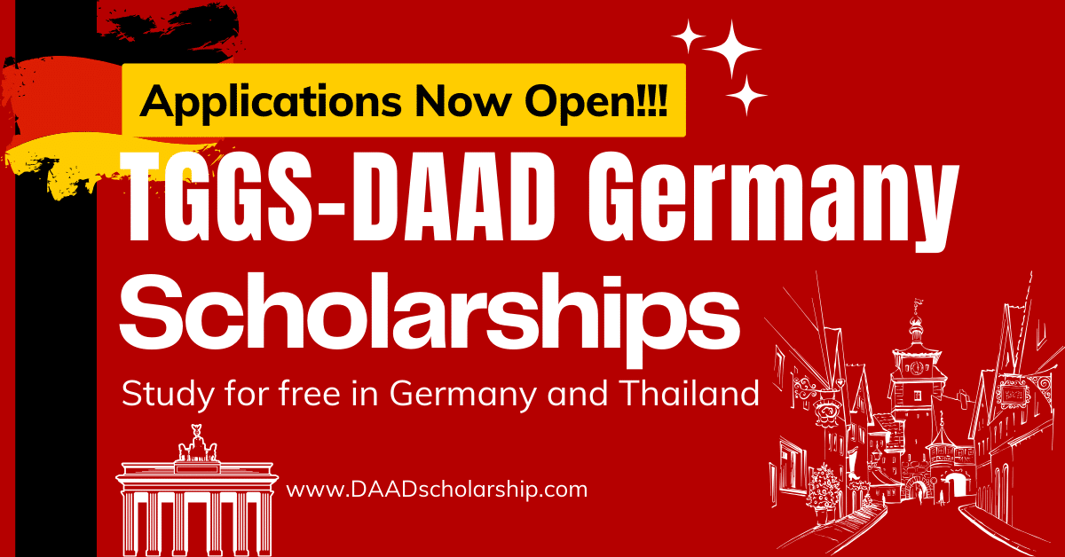 TGGS-DAAD Full Scholarships 2024 for International Students