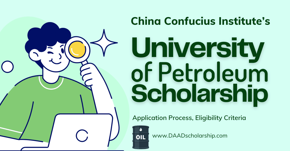 The China University of Petroleum's Confucius Institute Scholarships 2024