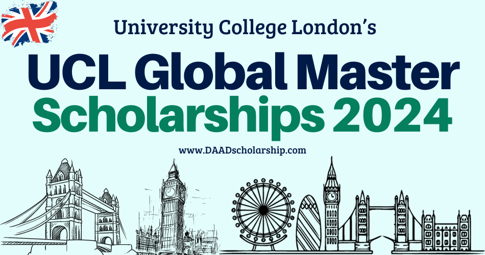 UCL Global Masters Scholarships 2024 for International Students