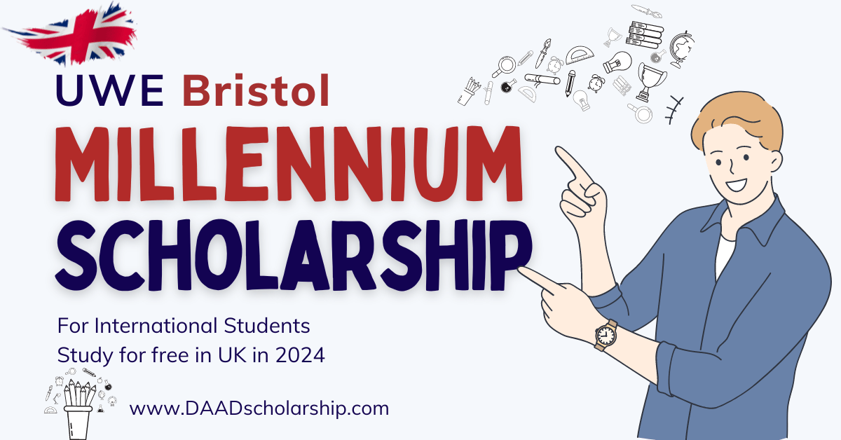 UWE Bristol Millennium Scholarship 2024 for International Students