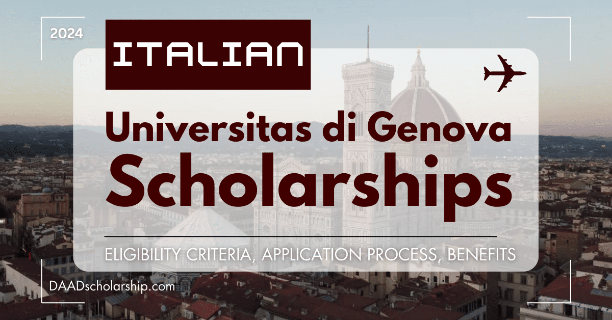 Universitas di Genova (UniGe) Scholarships 2024 in Italy