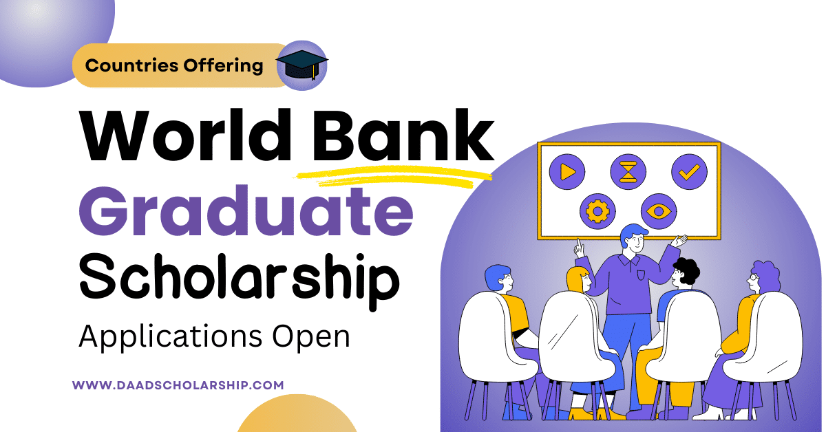 World Bank Graduate Scholarship Program 2024-2025 (Opens January 15, 2024)