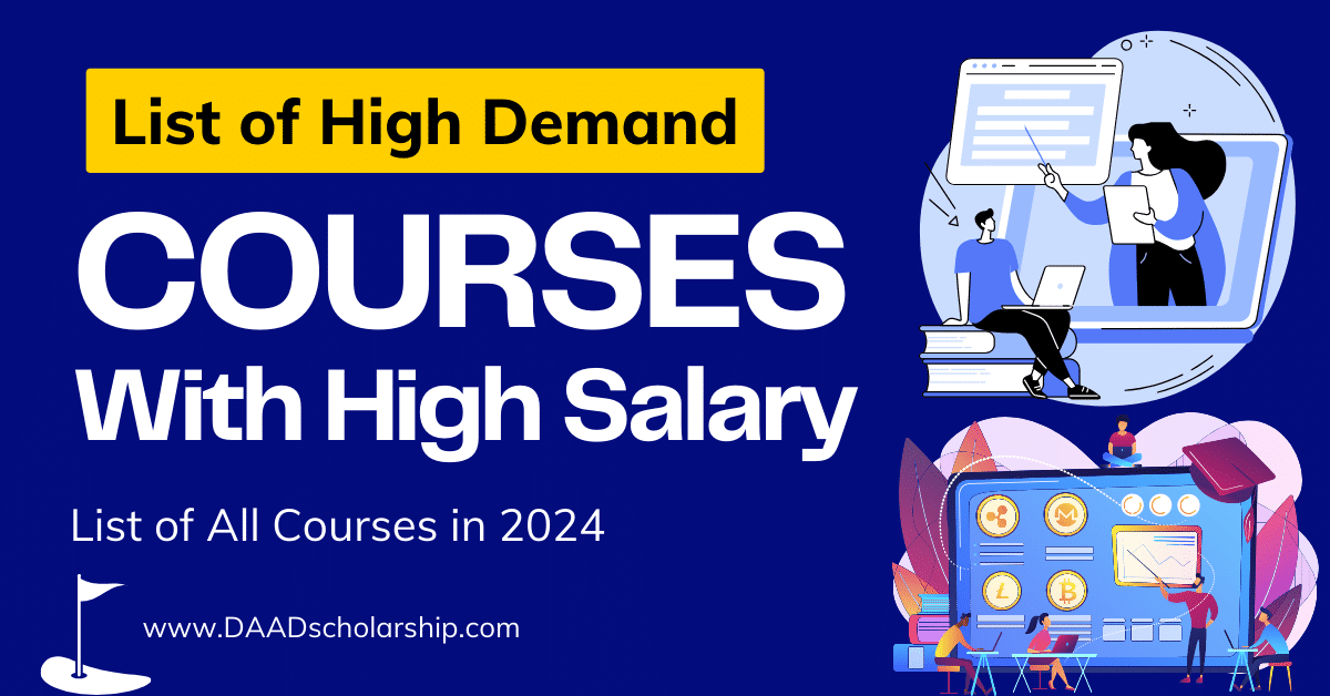 High Demand Courses in 2024 for High Income (Top Recommendations)