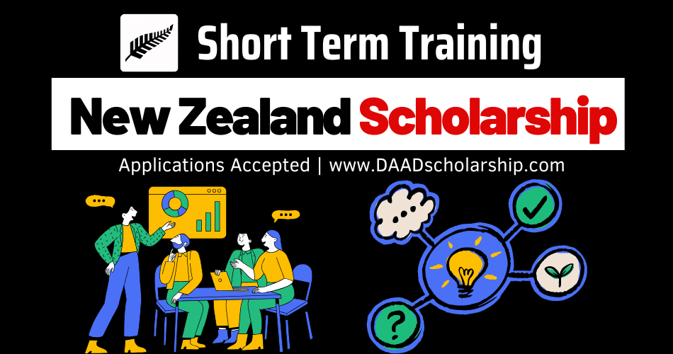 New Zealand Short Term Training Scholarships 2024 for International Students
