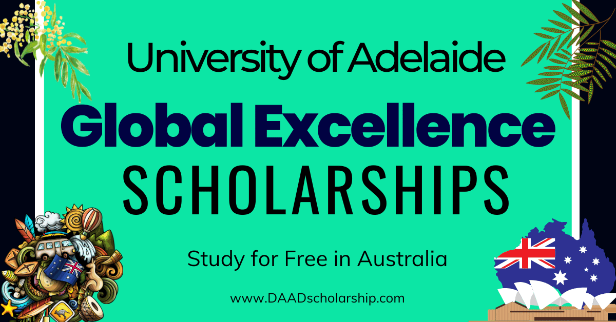 Global Academic Excellence Scholarship 2024 at University of Adelaide
