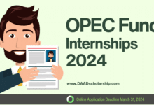 OPEC Fund Internships 2024 for Students