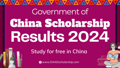 Photo of Result Announcement China Government Scholarships 2024