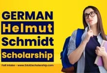 DAAD Helmut Schmidt Fall Intake 2025 Scholarship in Germany is Open