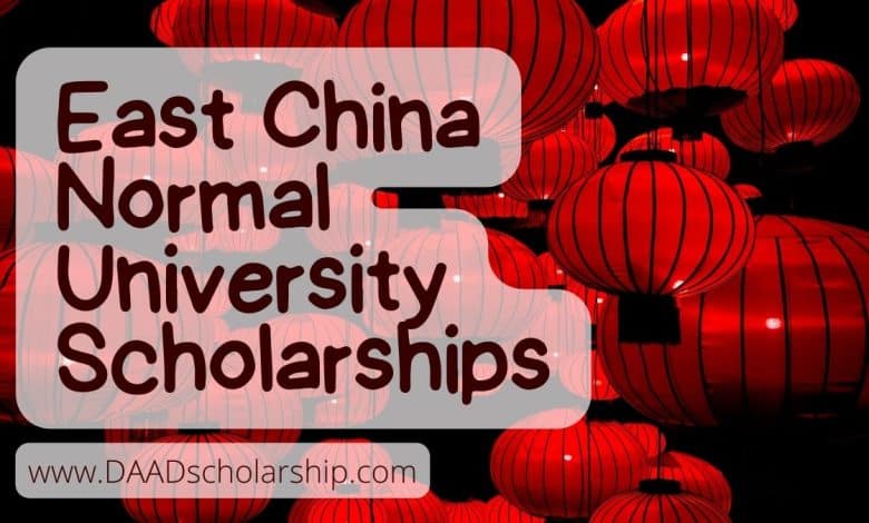 East China Normal University Scholarships 2024 by Shanghai Government