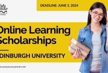 Edinburgh Global Online Learning Masters Scholarships 2024