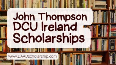 John Thompson Scholarship 2024 at DCU Business School