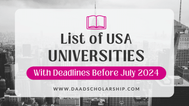 Photo of List of US Universities Approaching Deadlines Before July 15, 2024