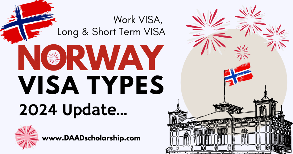 Norway VISA Types 2024 - Work VISA, Long and Short Term VISA Types Explained