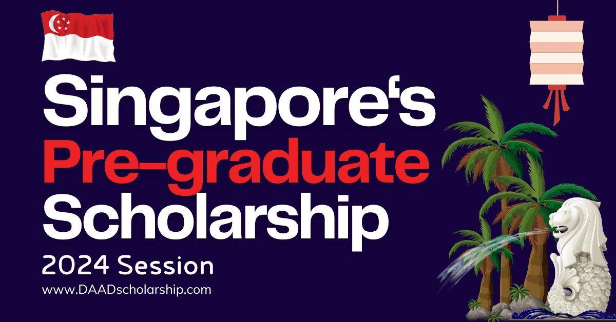 Singapore Pre-graduate (SIPGA) Scholarships 2024 for International Students