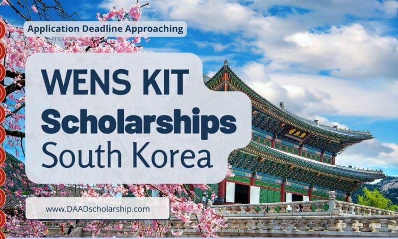 WENS KIT Scholarships for Fall 2024 in South Korea