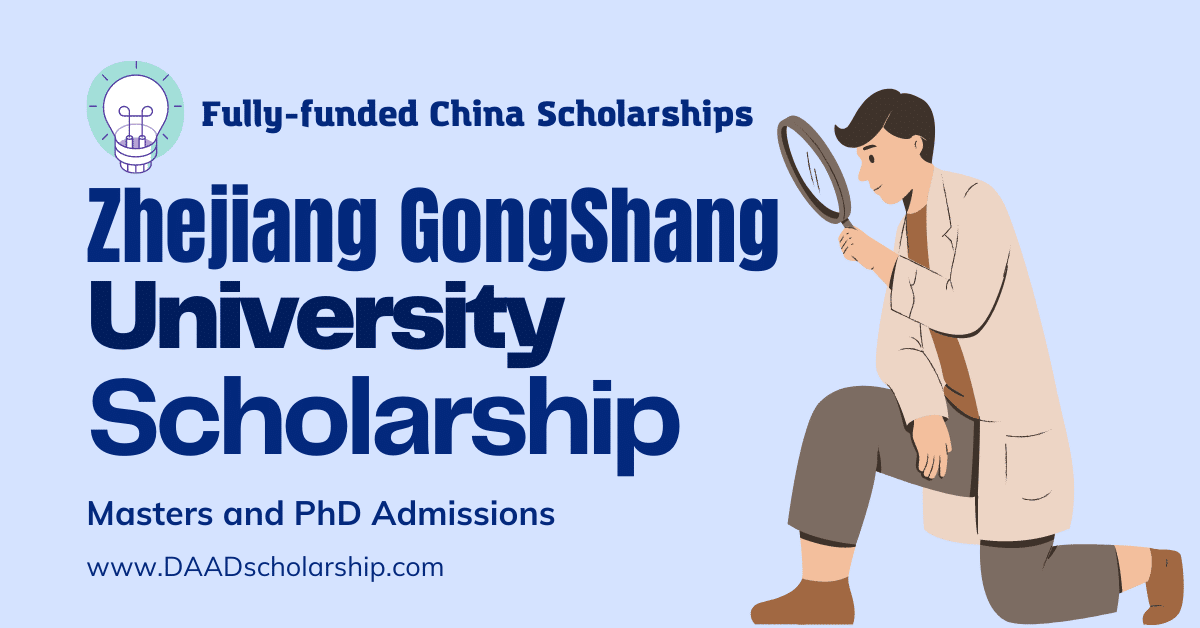 Zhejiang Gongshang College Common Scholarship 2024 for Worldwide College students